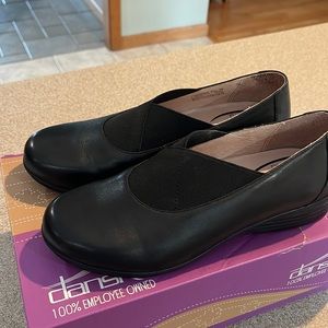 Dankso black Ann Nappa dress shoes.